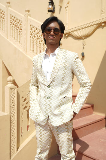 Green Luxury Single Breasted Suit